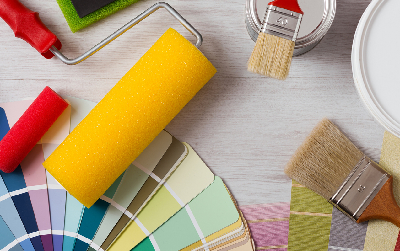 Çameli dış cephe boyama